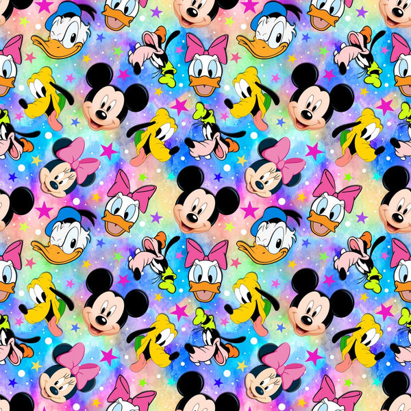 mickey mouse characters faces