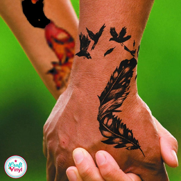 YESION Printable temporary tattoo paper glow in the dark for inkjet printer  
