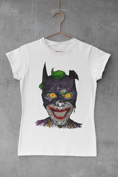 Joker With Batman Mask Sublimation Transfer Icraftvinyl