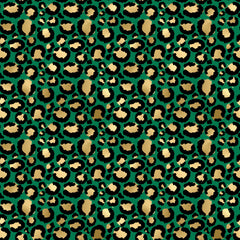 Emerald Green Leopard Print - In Spades