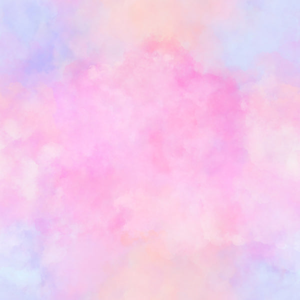 Cotton Candy Pink Sky 12x12 Patterned Vinyl Sheet - iCraftVinyl