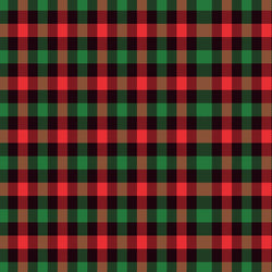 Classic Red Plaid 12x12 Patterned Vinyl Sheet - iCraftVinyl